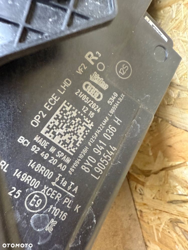 AUDI A3 8Y LIFT LAMPA PRZEDNIA PRZÓD PRAWA MATRIX 8Y0941036H - 16