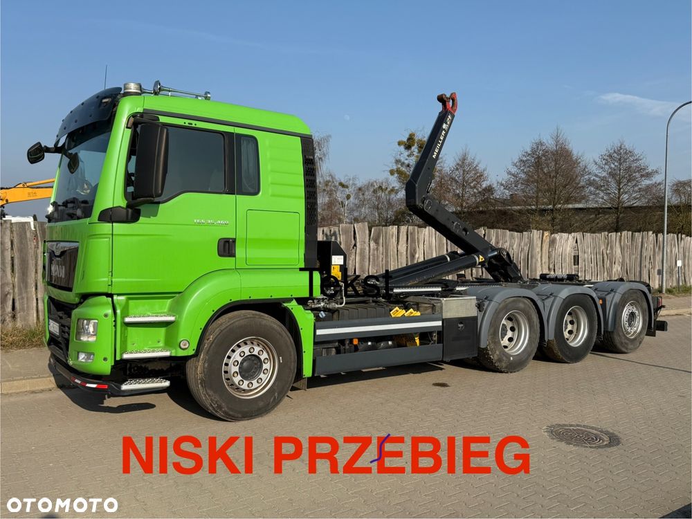 MAN TGS 35.460 / 8x4 / przebieg 120 000 km / MEILLER RS 21.70 HAKOWIEC - 1