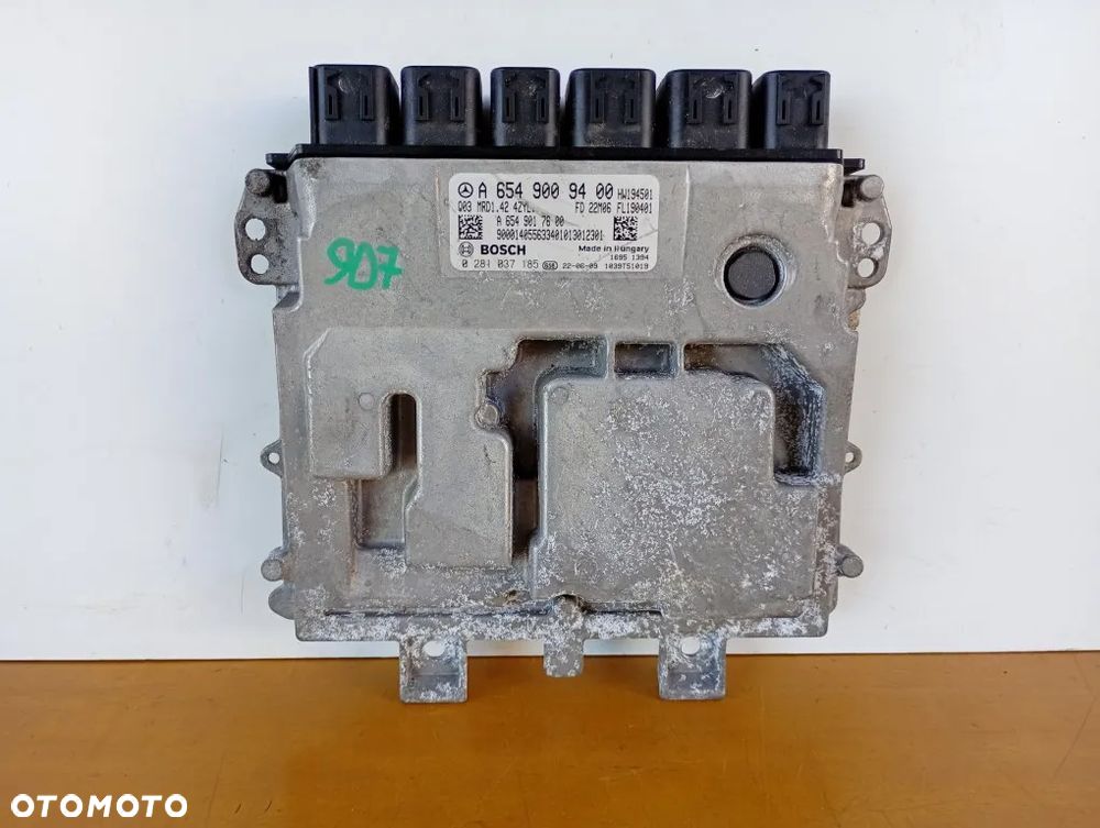 sterownik silnika komputer mercedes sprinter w907 w910 2.0 cdi 2022r a6549009400 - 1
