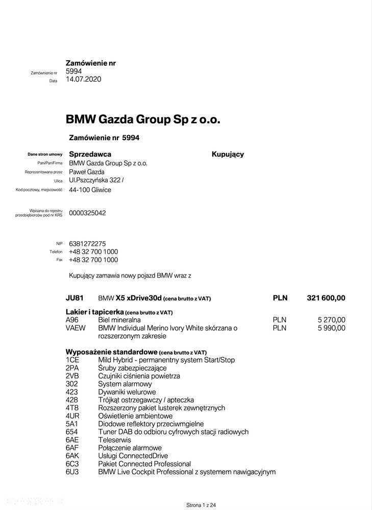 BMW X5 xDrive30d mHEV sport - 8