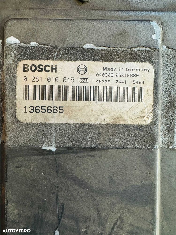 ECU Calculator motor DAF 95 XF 430 1997-2002  0281010045, 1365685 - 2
