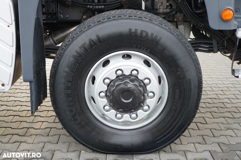 MAN TGA 18.360 / 4X4 / BASCULĂ CU 2 LATE / CLAPETĂ HIDRAULICĂ / LATERALĂ HIDRAULICĂ / SUPPORT FRONTAL / SPECIAL / MANUAL - 20