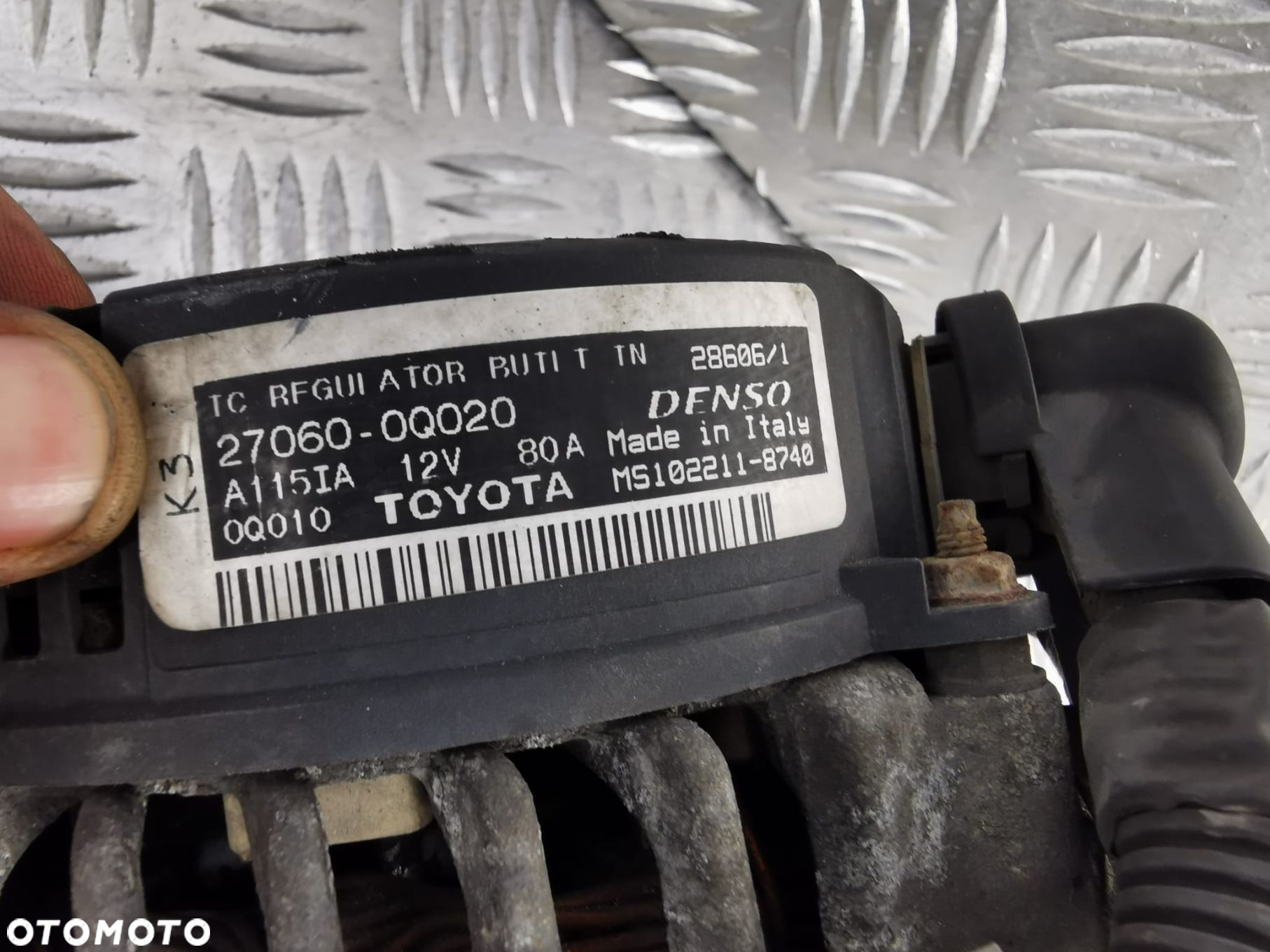 Alternator Citroen C1 Peugot 207 1.0 B Alternator 27060-0Q020 Oe - 9