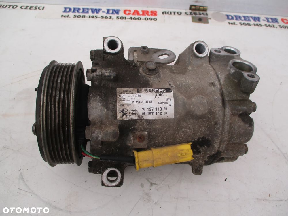 JUMER BOXER 2.0 2.2 HDI 2015- kompresor pompa klimatyzacji 9819711380 - 1