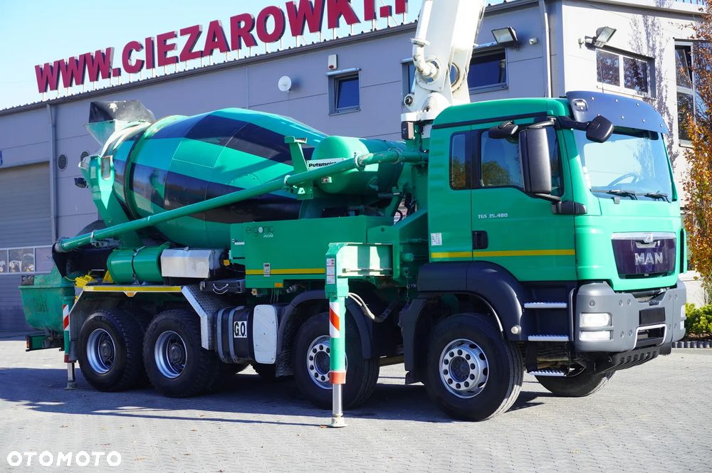 MAN TGS 35.480 8x4 / Pompogruszka / Putzmeister M24-3 / 1600 MTH! - 18