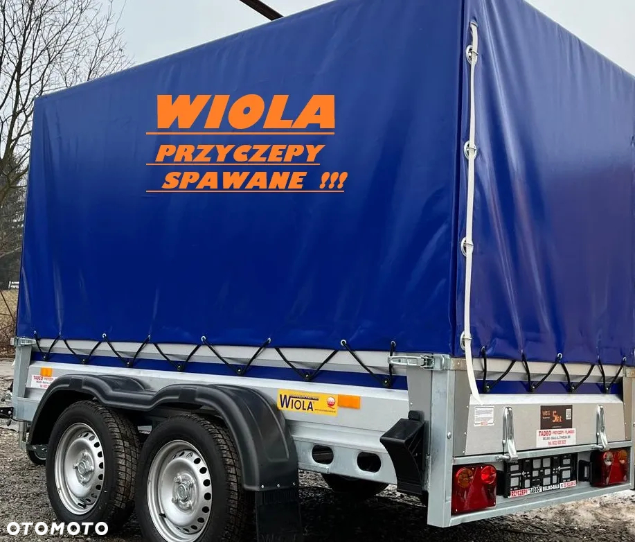 Wiola SILEZIA+ 292x142 stelaż/plandeka - 2