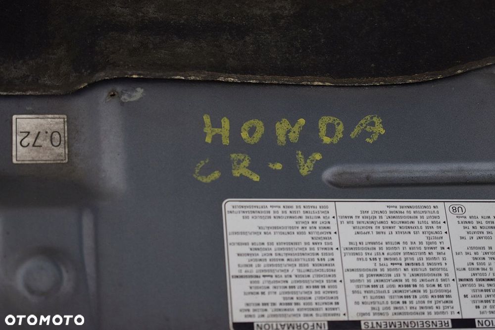maska pokrywa silnika honda cr-v crv ii - 5