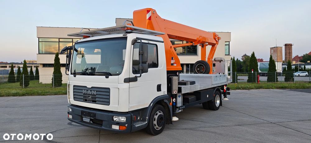 MAN Podnośnik koszowy Wumag WT270 Man TGL WT 270 2007r zwyżka ruthmann palfinger bison - 2