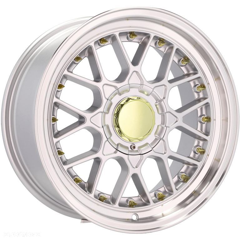 4x Felgi 17 m.in. do BMW 3 E36 E46 5 E39 E60 E61 7 E32 E38 E65 E66 E67 E68 BBS Style - HX025 (LU1880 - 5