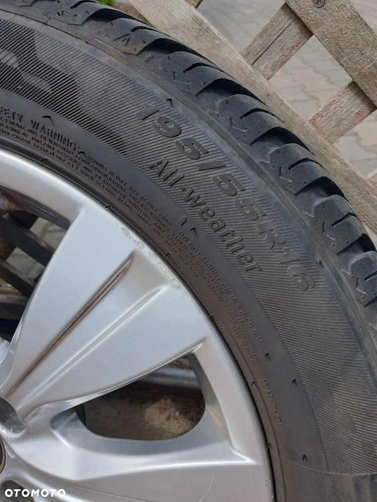 Koła Wielosezon Felgi Aluminiowe Citroen c3 c3 picasso 4X108 195/55 R16 Opoy NEXEN 2023r 6Jx16 - 8