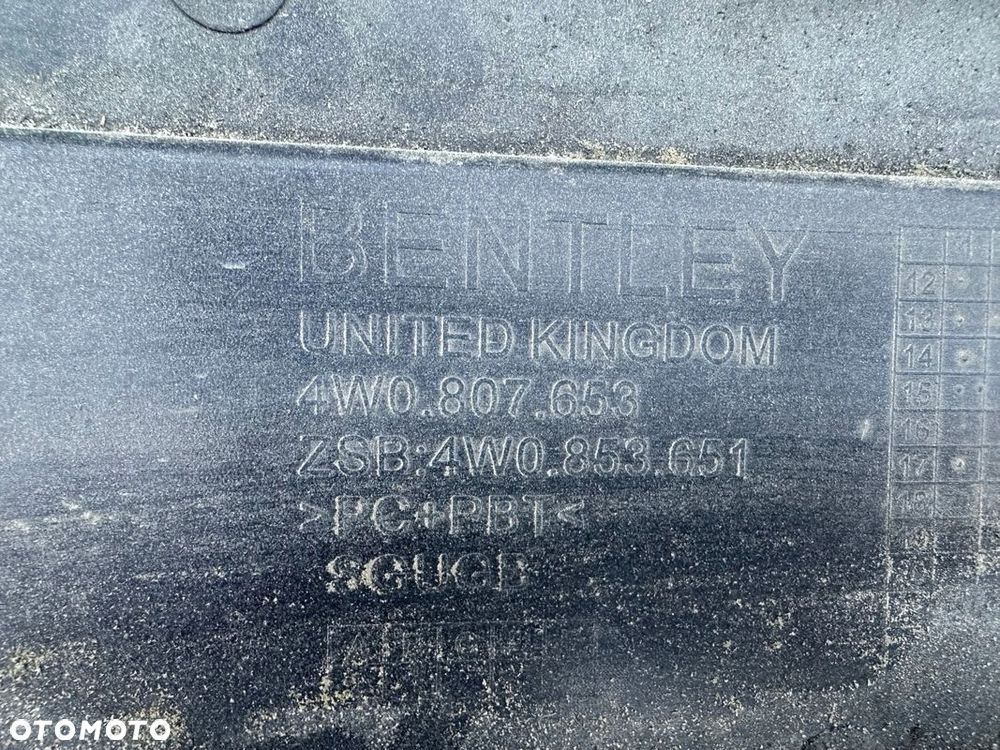 GRILL ATRAPA BENTLEY CONTINENTAL FLYING SPUR 4W0 - 4