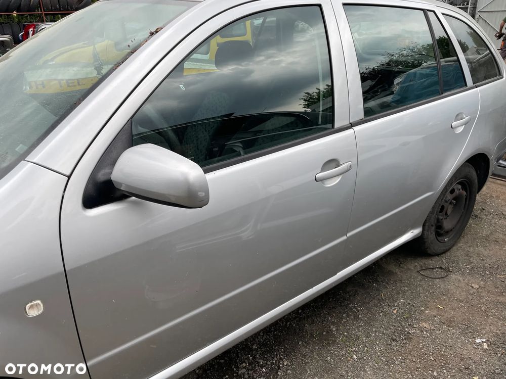 DRZWI LEWY PRZÓD SKODA FABIA I LIFT FL LF7T - 2