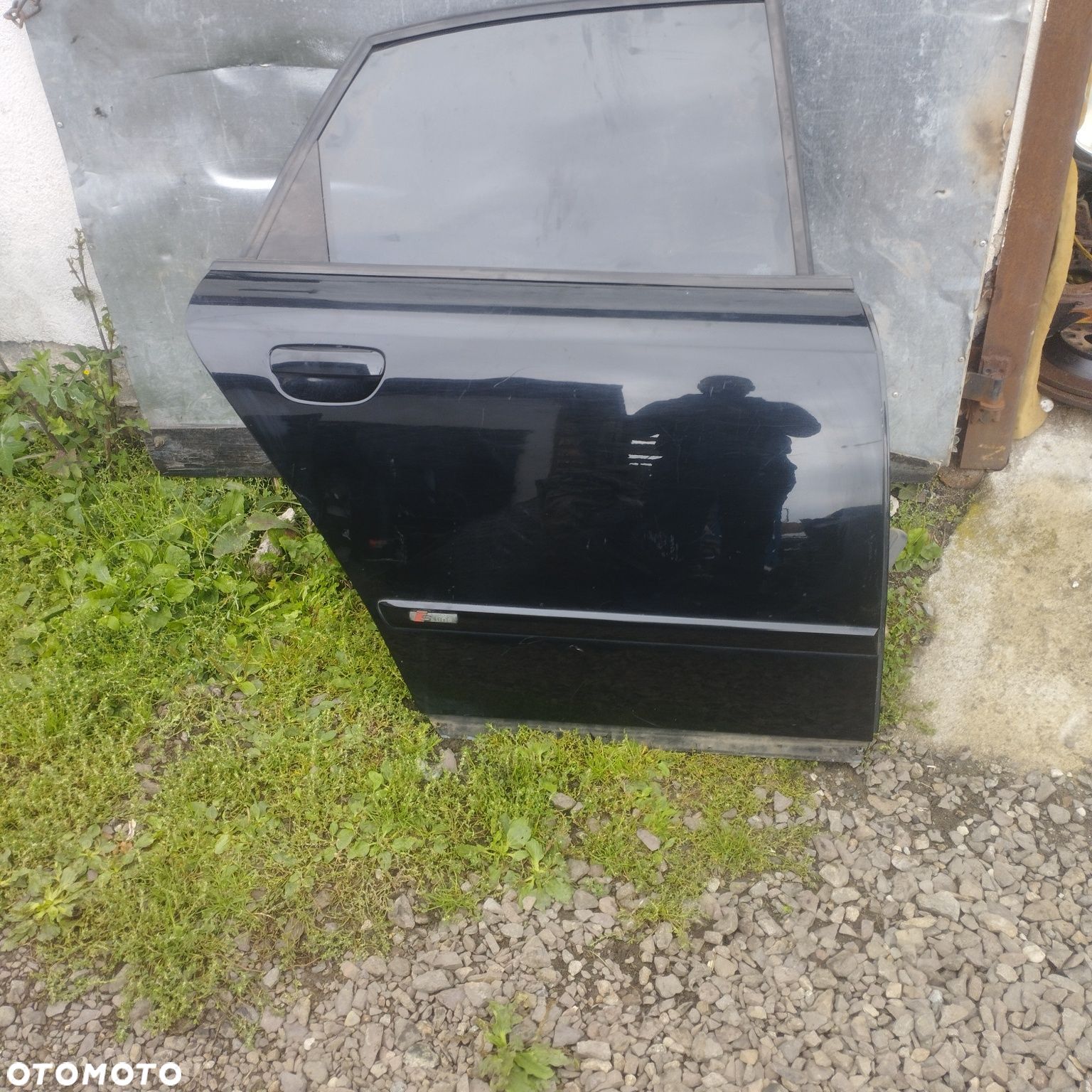 Audi a4 b6 drzwi tył prawe kompletne lz9w - 1