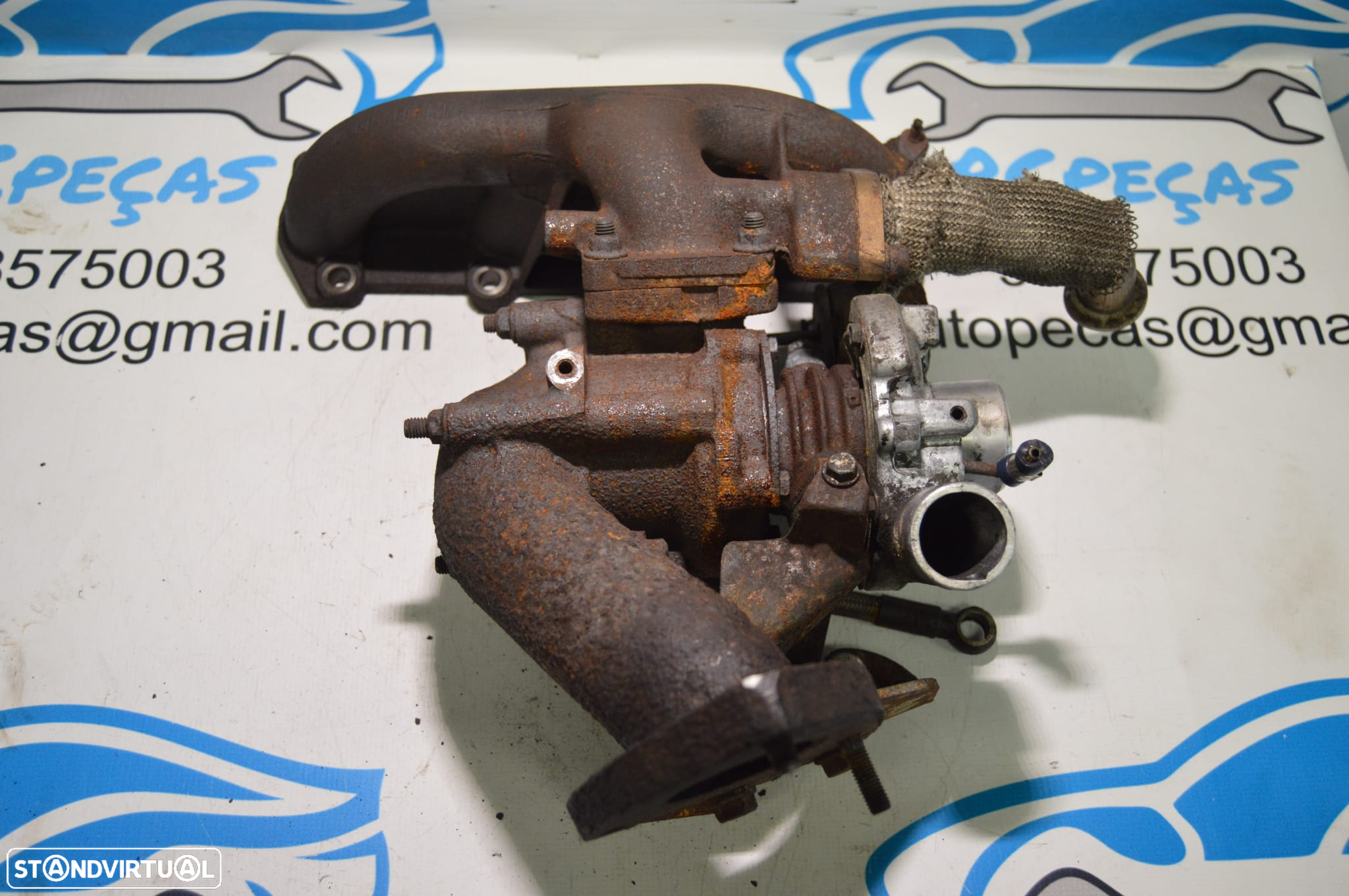 TURBO ORIGINAL 55191595 708847 7088472 ALFA ROMEO GT 1.9 JTD 150CV 937A5000 ALFA 156 - 4