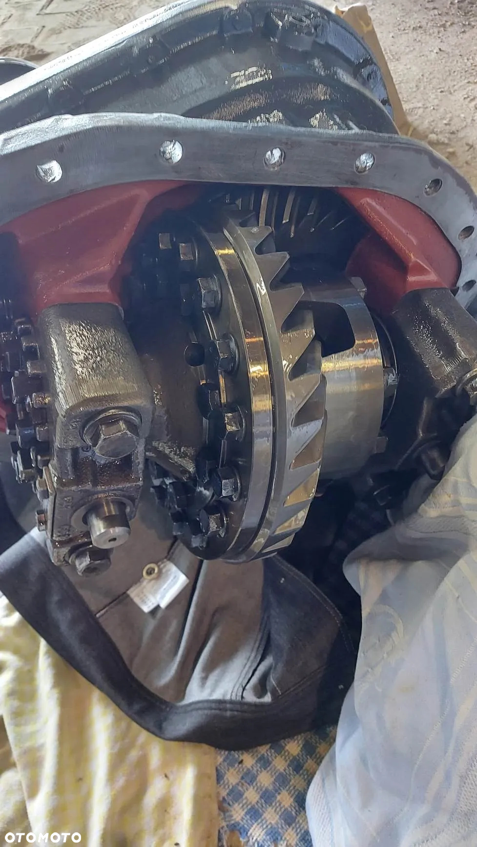 Wkład mostu, dyferencjał mostu DAF 4.05, 4.49, 4.88. DAF 8x4, 6x4, 6x6, 8x8 - 4
