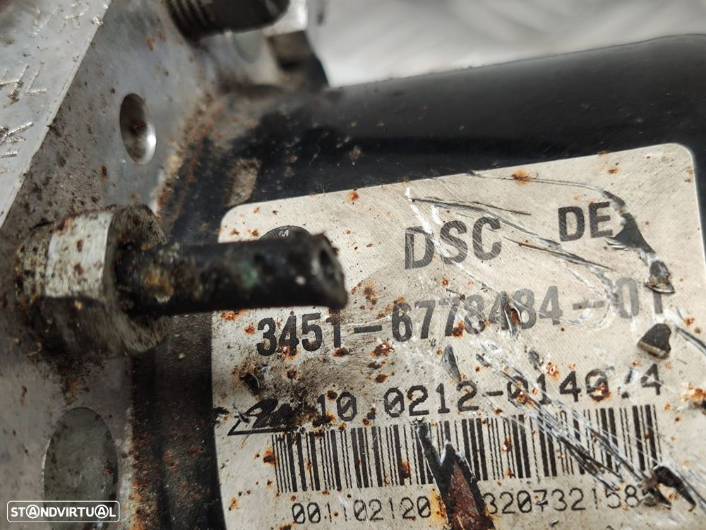 ABS Modulo Bloco Hidraulico BMW Serie 3 E90 E91 E92 E93 6778484 - 8