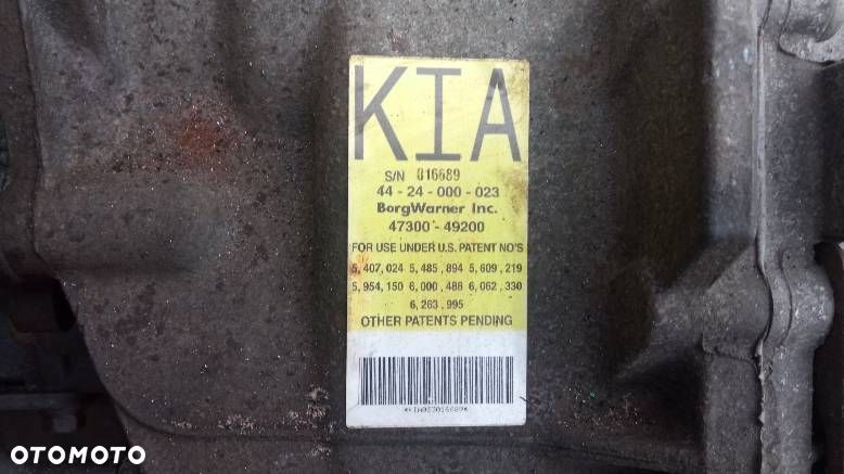 SKRZYNIA BIEGÓW MANUAL KIA SORENTO - 3