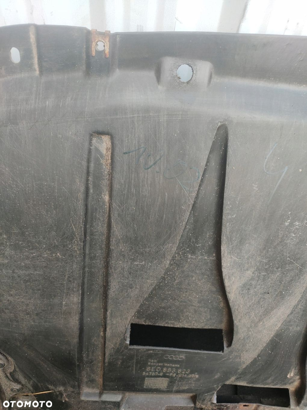 PŁYTA OSŁONA POD SILNIK SKRZYNIE AUDI A4 B6 B7 ORYGINAŁ 8E0863823 - 4