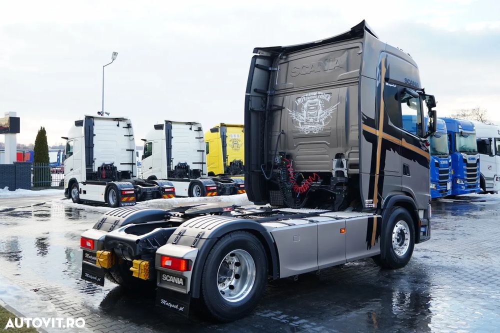 Scania S 500 / RETARDER / I-PARK COOL / JANTE DIN ALIAJ / PIELE / ANVELOPE 100% - 8