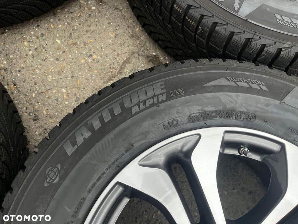 oryginalne koła felgi komplet aluminiowe mercedes 17" w253 a253 - 9