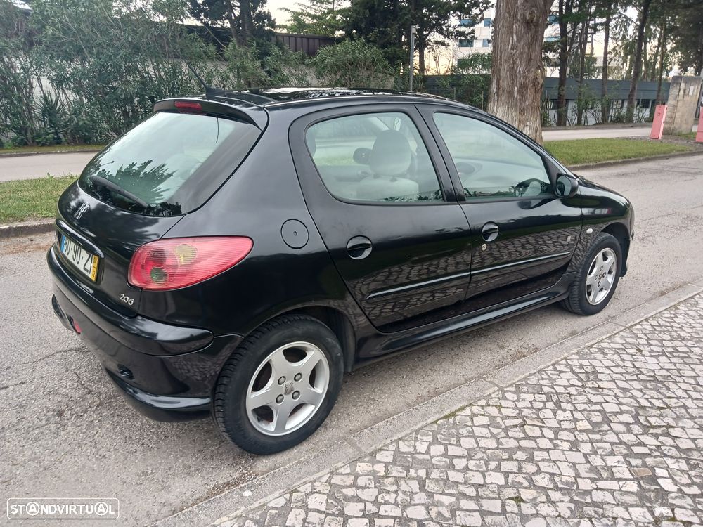 Peugeot 206 1.1 Black & Silver - 5