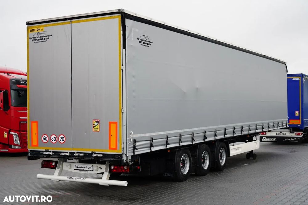 Wielton CORTINĂ WIELTON / MEGA / ACOPERIȘ CULISANT / SISTEM BDE - STALPINI CULISANTI / SAF / ACOPERIȘ ARMAT - 7