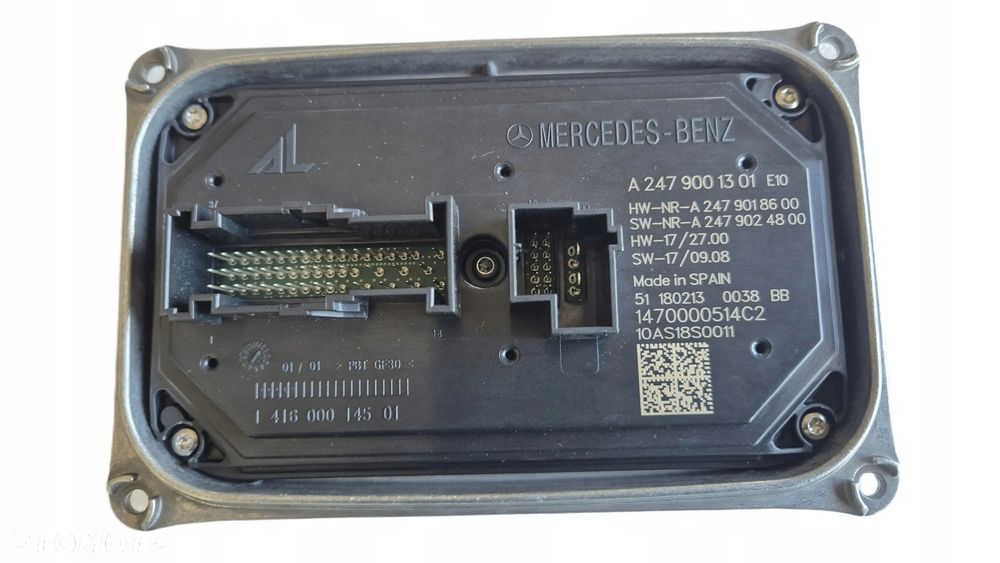 Przetwornica Moduł Lampy LED Mercedes W118 W177 W247 OE A2479001301 NOWA !!