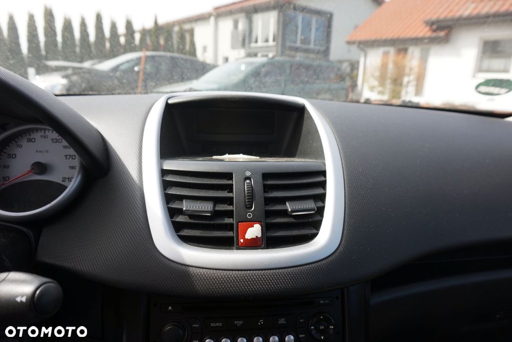 WYŚWIETLACZ RADIA ZEGAREK 207   PEUGEOT 2006-2009 - 1