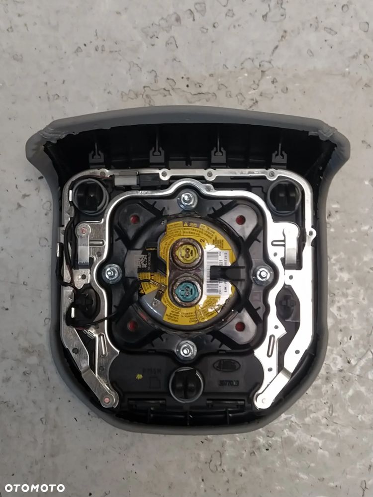 RANGE ROVER VOGUE L405 SPORT L494 AIRBAG PODUSZKA POWIETRZNA KIEROWCY SZARA SKÓRA ORYGINAŁ - 7