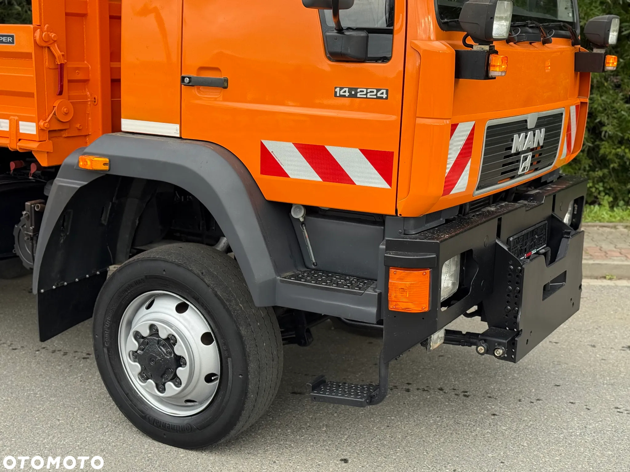 MAN * MAN 14-220 * Kiper Wywrotka Meiller * 4x4 * Zimowe Utrzymanie * Unimog * - 7