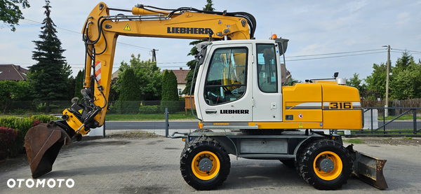 Liebherr A 316 Rotatilt Engcon! 11 tys. Mtg, Szybka skrzynia, nowe koła,  z Holandii!!!