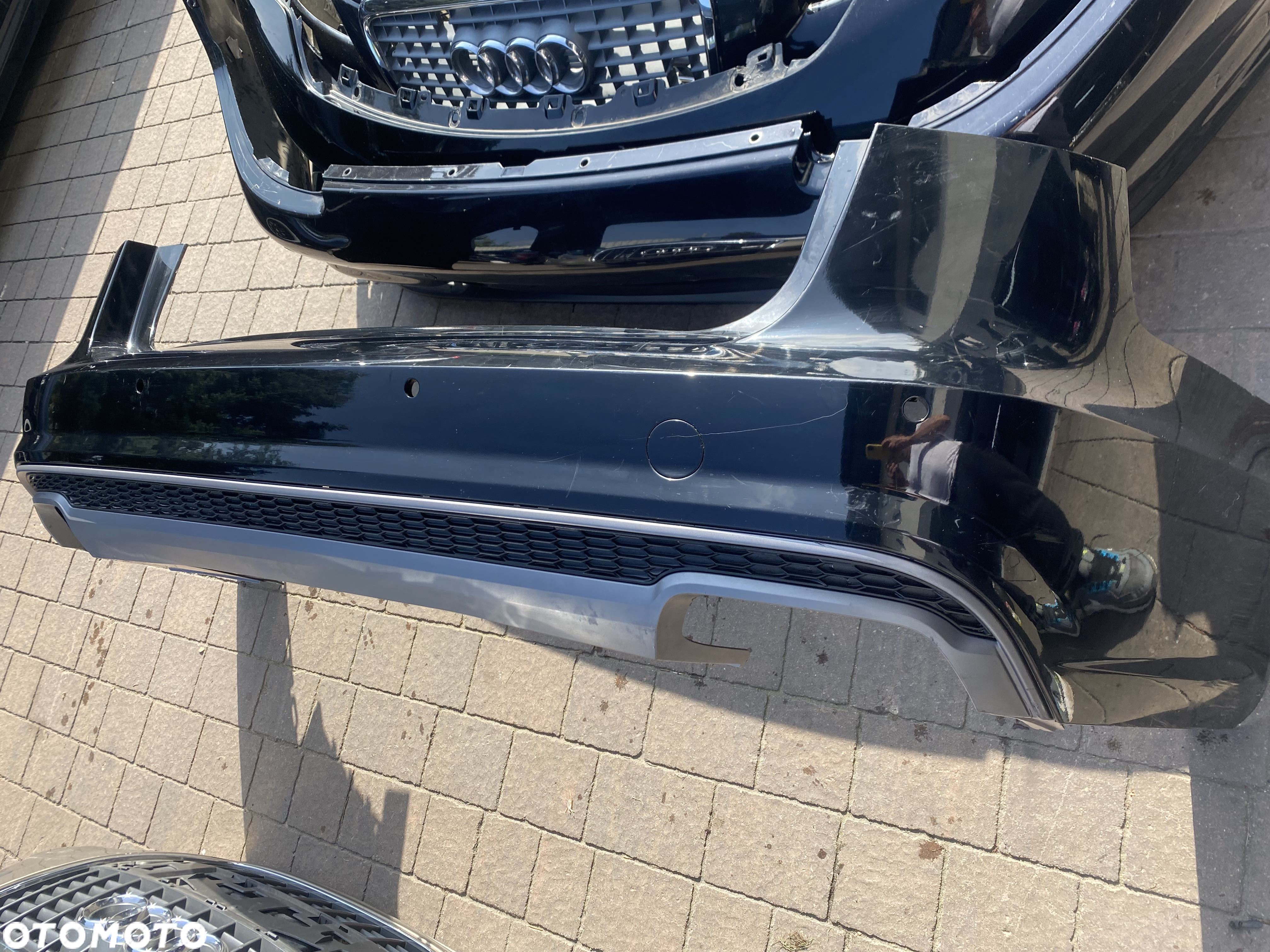 AUDI A6 C7 LIFT S-LINE AVANT ZDERZAK TYL LY9B ORG. - 3