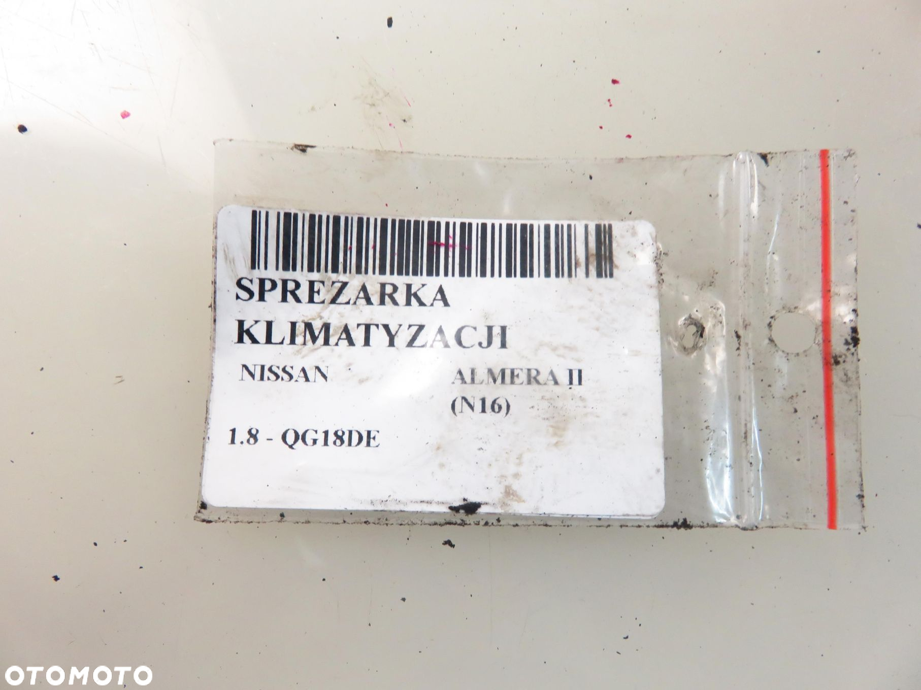 KOMPRESOR KLIMATYZACJI NISSAN ALMERA N16 1.8 - QG18DE - 8