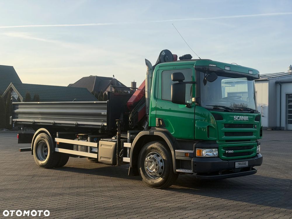 Scania P 280  WYWROTKA-3 STRONNA  HDS !!! - 8
