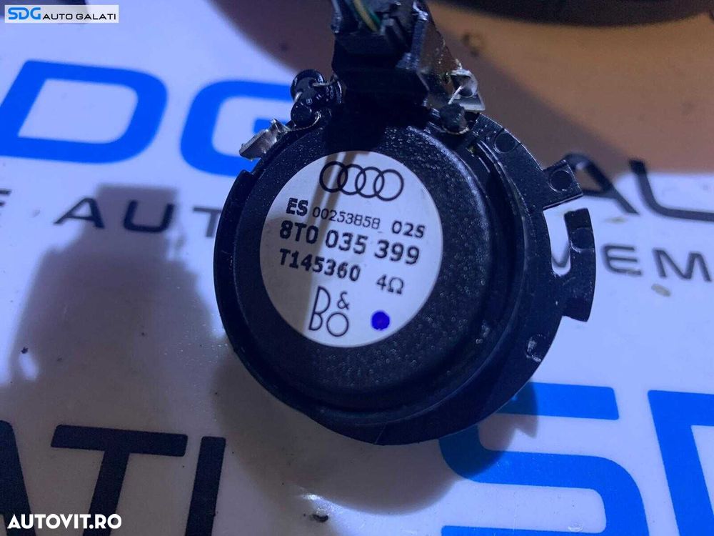 Sistem Audio Complet Boxa Boxe Difuzor Difuzoare Tweeter Amplificator Subwoofer Bang Olufsen Audi A5 2008 - 2016 Cod 8K9035382B 8T0035223AP 8T0035399 8T0035416 8K9035709 8K0035411A - 7