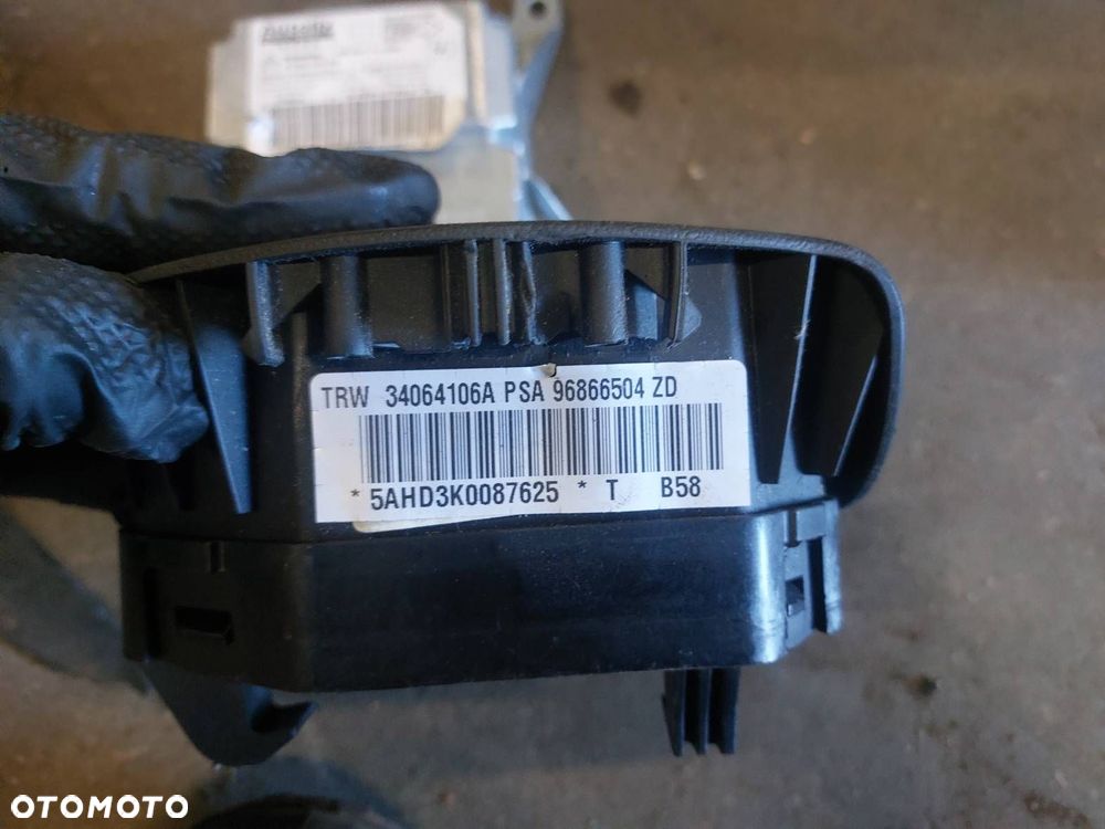 ZESTAW AIRBAG POSTRZAŁOWY KOKPIT CITROEN C4 PICASSO I - 7