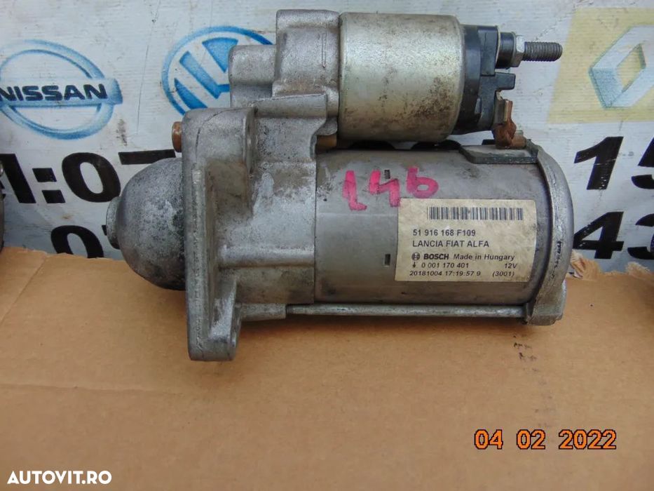 Electromotor Fiat 1.4 grande punto alfa romeo mito fiat 500 500l 500c - 1