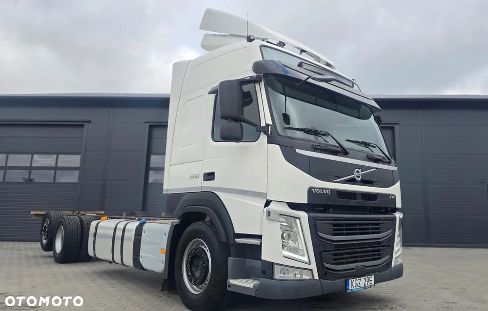 Volvo FM 500 6x2 do zabudowy laweta platforma beczka mleko niski przebieg! super stan - 28