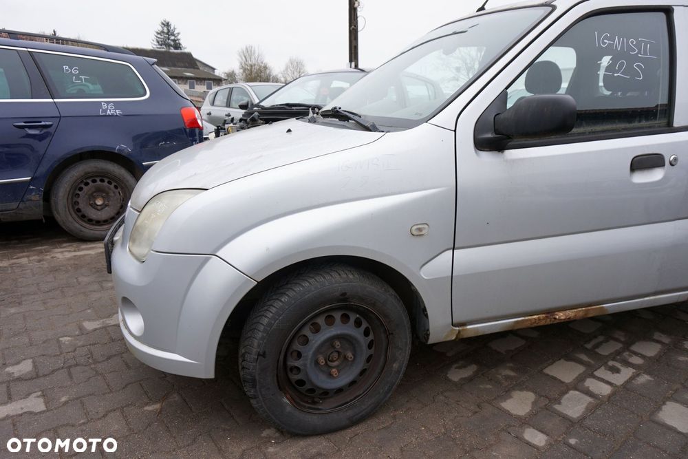 MASKA ZDERZAK BŁOTNIKI LAMPY IGNIS II Z2S  SUZUKI 2003-2011 SREBRNY PRZÓD KOMPLETNY - 8