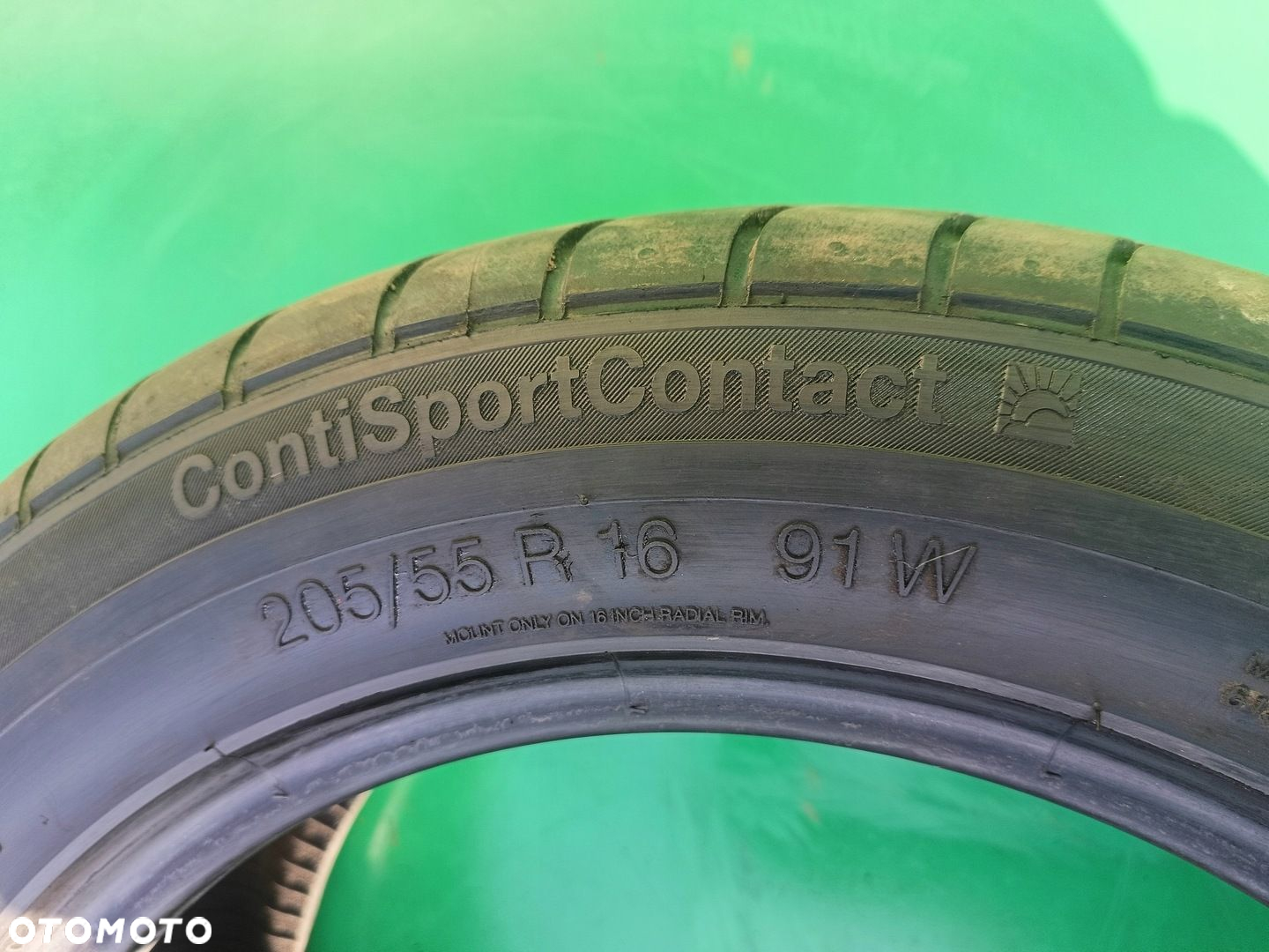 CONTINENTAL ContiSportContact 205/55/16, 1 szt 7,3 mm - 4
