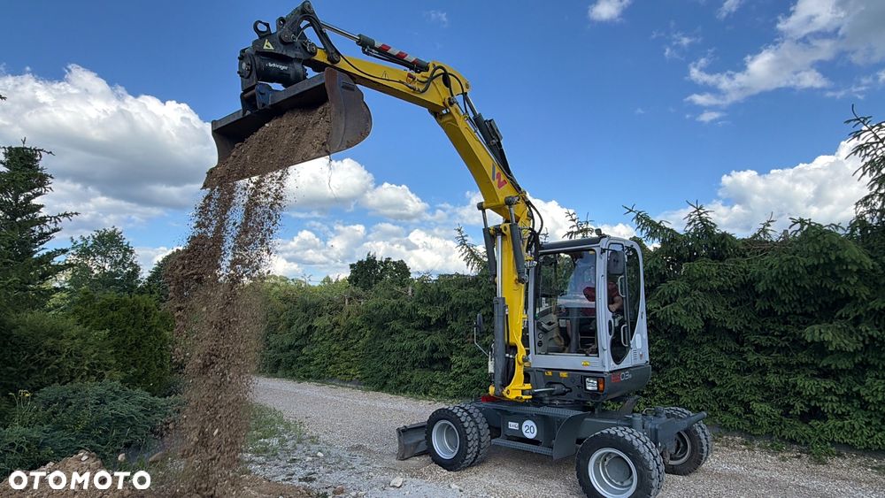 Wacker Neuson Koparka Kołowa 6 TON Wacker NEUSON 6503 -2 Pług Ramię Long 3 Łamane POWERTILT Lenhoff Klimatyzacja łyżki przedsiębierne MS03 6503 ew65 wiertnica  Takeuchi TB175W Yanmar B75W widły grabie - 4