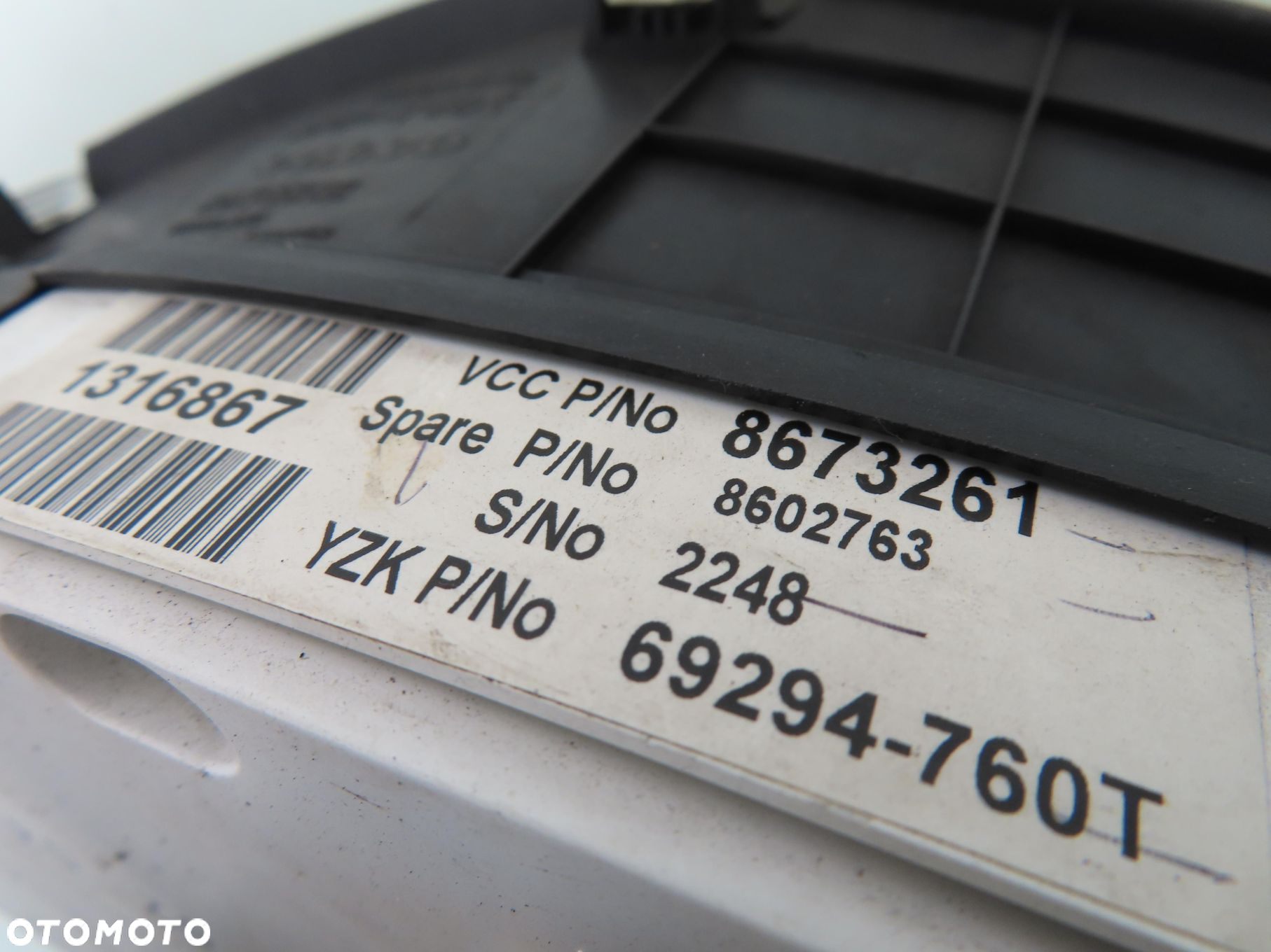 LICZNIK VOLVO S60 I 2.4 8673261 69294760T - 4