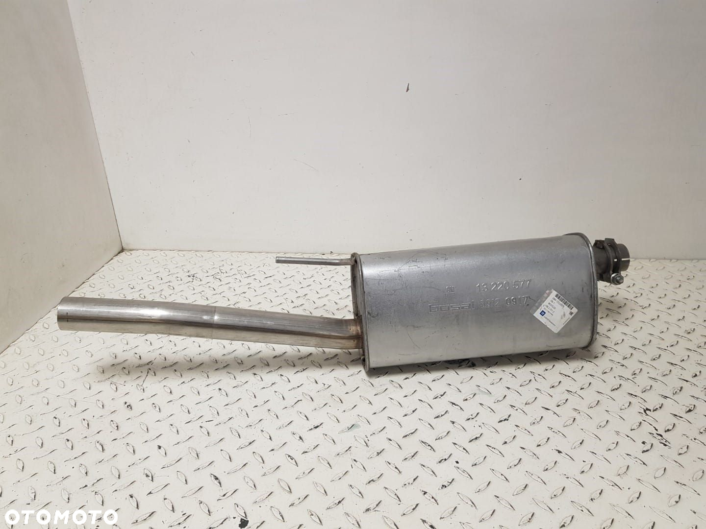 FABRYCZNIE NOWY ORYGINALNY TŁUMIK KOŃCÓWKA WYDECHU OPEL CORSA C COMBO C 01 -11 BOSAL GM 13220575 - 2