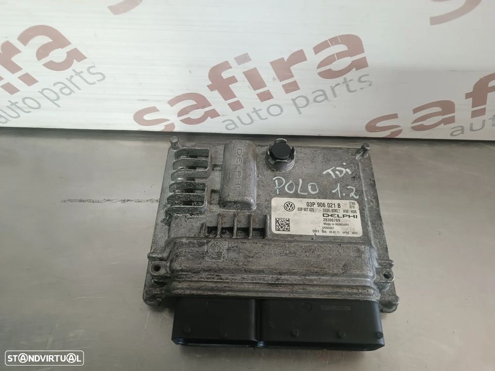 UNIDADE / CENTRALINA DO MOTOR VOLKSWAGEN POLO / SEAT IBIZA 1.2TDI 03P906021P 03P907425 28306769 - 1
