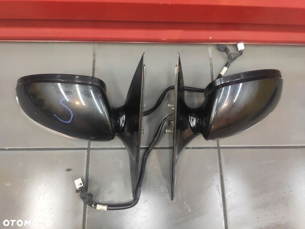 MERCEDES S-KLASA W221 LUSTERKO LEWE 15 PIN 8+7 KOLOR 197 ORYG BEZ LUSTRA - 4