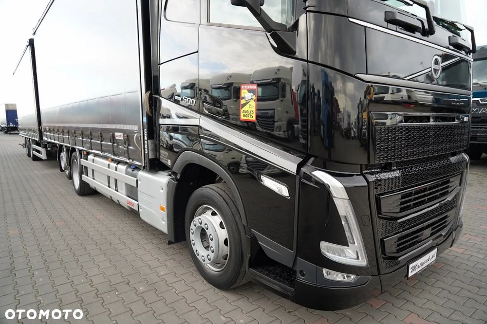 Volvo FH 500 / I-SAVE / XL / ZESTAW TANDEM PRZEJAZDOWY 120 M3 / 2023 / KLIMA POSTOJWA / ZAWIESIE DOKI DO WÓZKA / PO ZŁOTYM KONTRAKCIE SERWISOWYM - 5