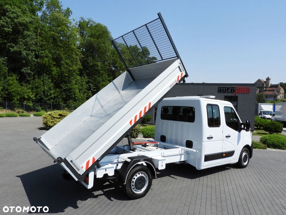 Renault MASTER WYWROTKA TROJSTRONNA PODWÓJNA KABINA DOKA 7 MIEJSC TEMPOMAT LEDY KLIMATYZACJA  165KM - 4
