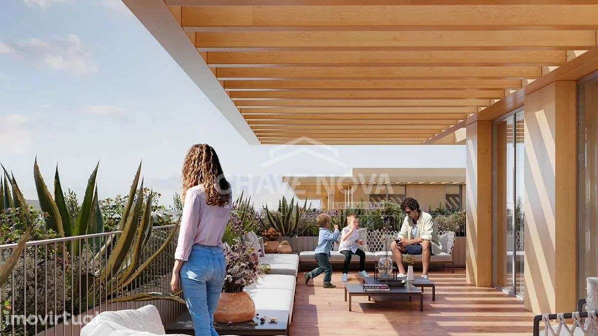 T2 Novo c/ Terraço no Empreendimento Verde Vale na Maia - Grande imagem: 5/12
