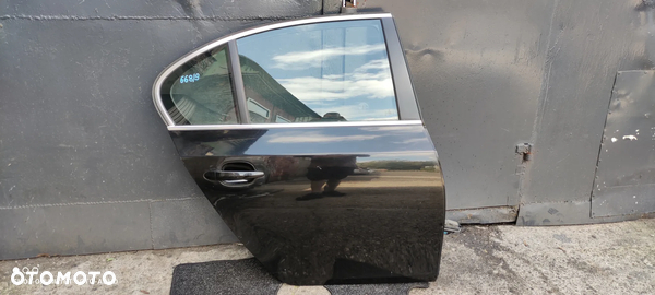 Drzwi tylne prawe tył prawy BMW e60 schwarz 2 668/9