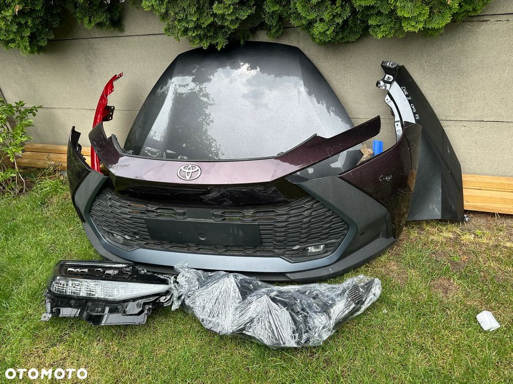 Toyota CHR II zderzak przod maska lampy full led - 3